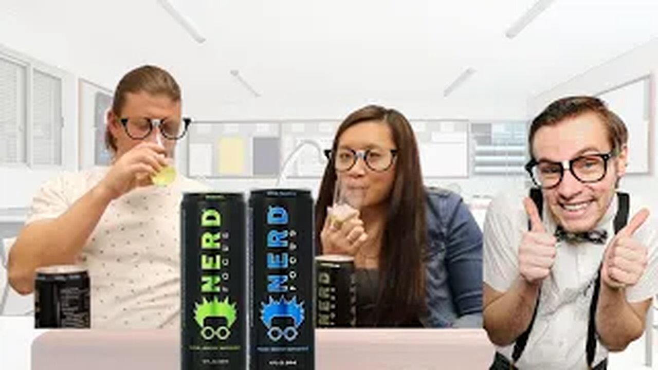 Nerd Focus Energy Drinks Taste Test & Review