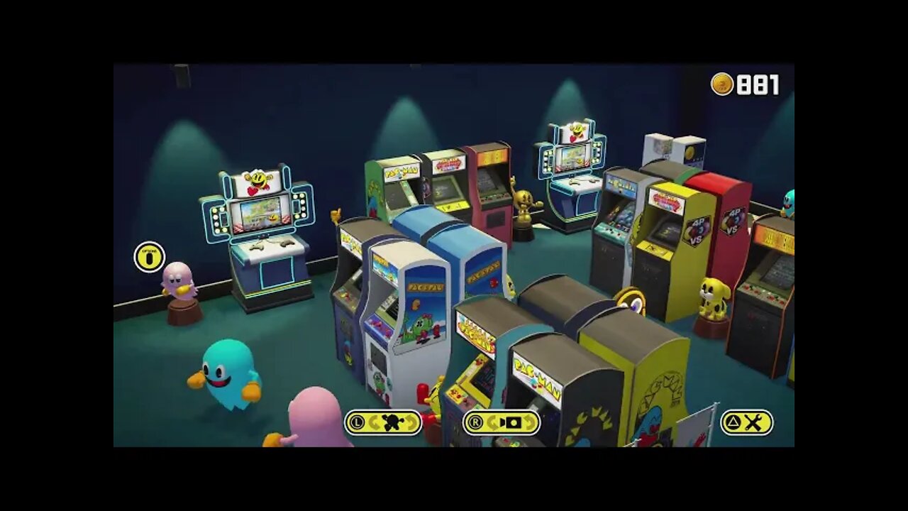 Pac Man Museum + Gameplay (PS4)