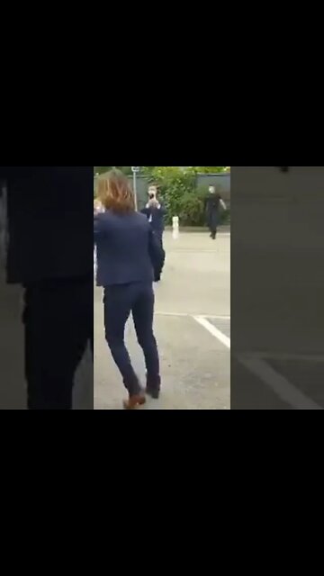 President of France Emmanuel Macron has just been slapped 🇨🇵