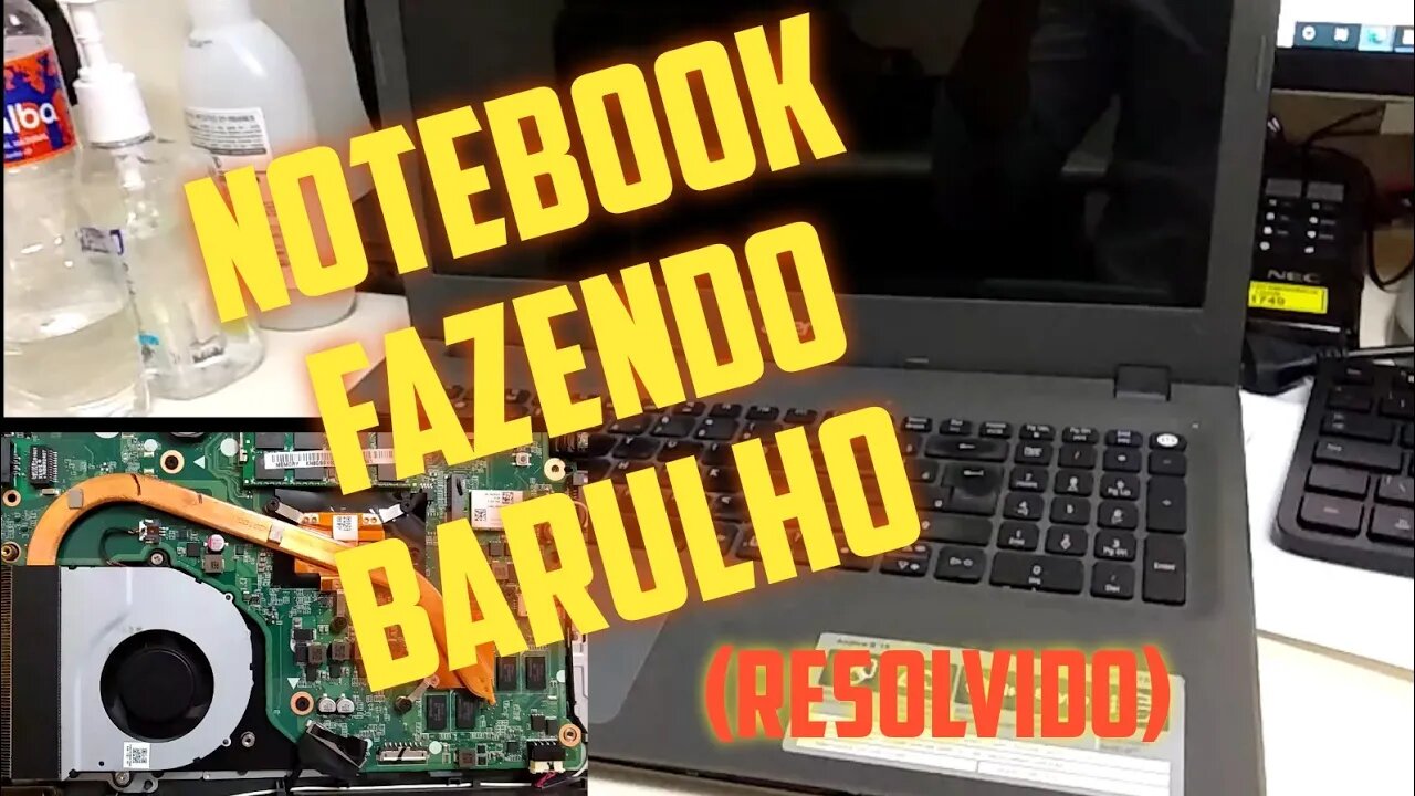 Notebook fazendo barulho (Resolvido) - Notebook making noise (Solved)