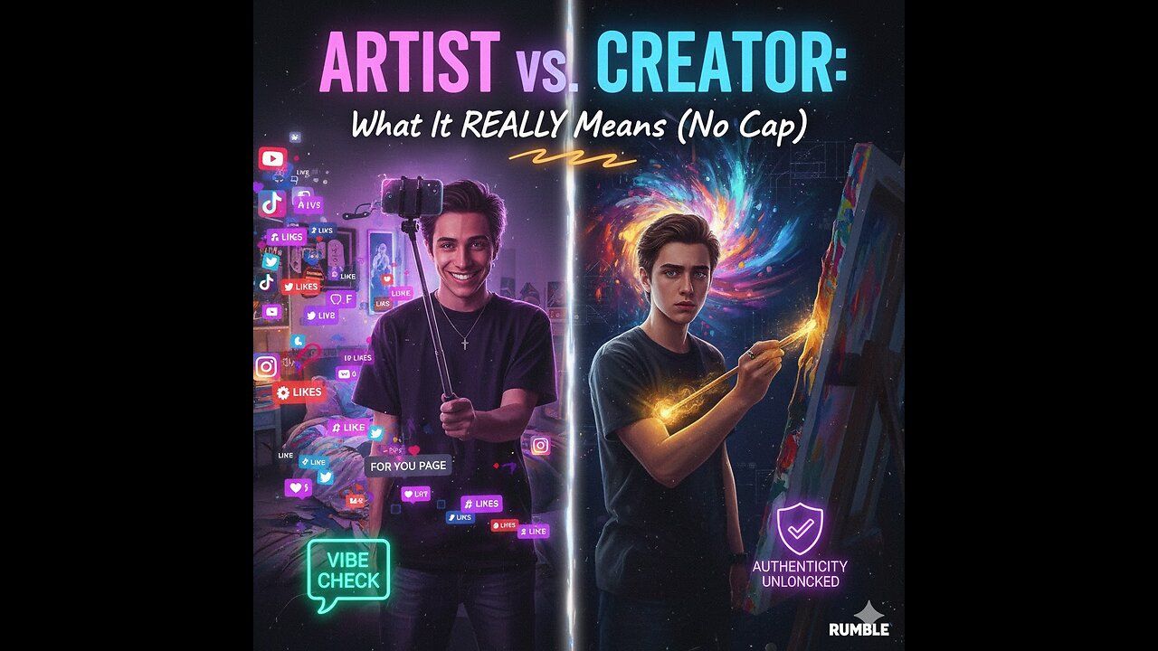 "Artist" vs. "Creator": What It REALLY Means To Be An Artist In 2024 (No Cap)