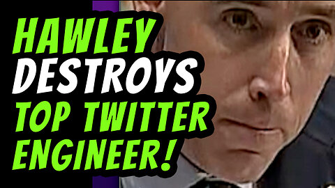 JOSH HAWLEY UTTERLY HUMILIATES TWITTER BOSS OF ENGINEERING