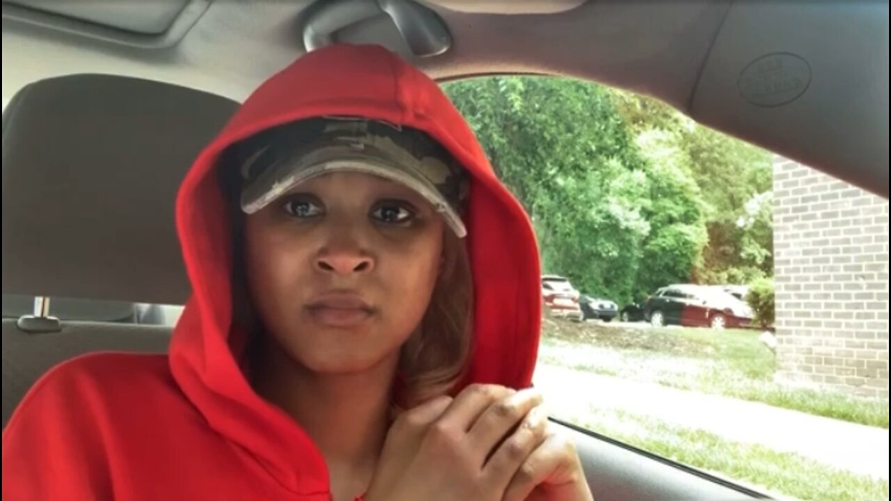 Through her tears she speaks truth.