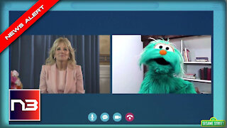 CREEPY! Jill Biden Appears on Sesame Street to Push “Race Literacy” Propaganda to Kids