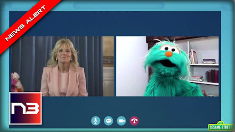 CREEPY! Jill Biden Appears on Sesame Street to Push “Race Literacy” Propaganda to Kids