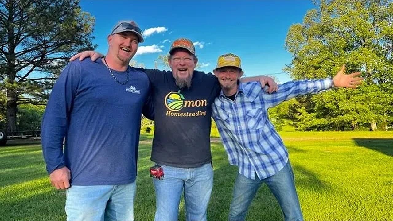 @CmonHomesteading @driftingdreamers5 are LIVE @3MISSISSIPPI Join Us !