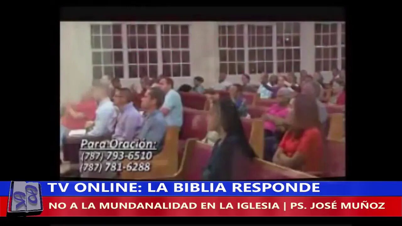 NO A LA MUNDANALIDAD EN LA IGLESIA - PS. JOSÉ MUÑOZ