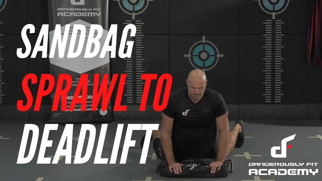 Sandbag Sprawl To Deadlift (Demonstration)