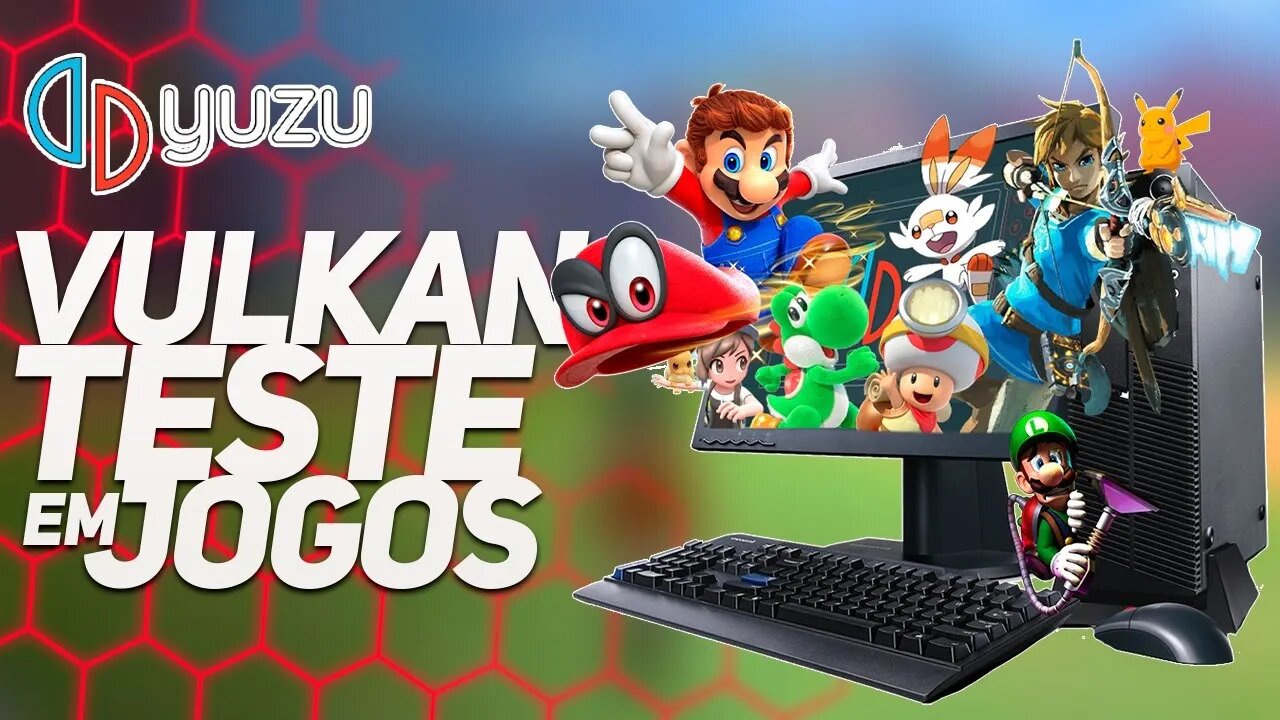 yuzu - O MELHOR EMULADOR DE NINTENDO SWITCH PARA PC?