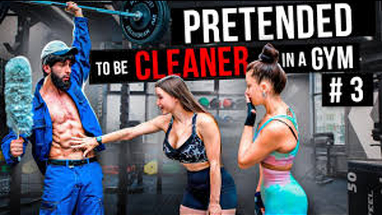 Elite Powerlifter Pretended to be a CLEANER | ANATOLY GYM PRANK