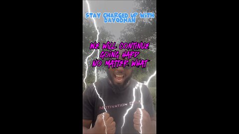 We Will Continue Going Hard No Matter What #dayodman #motivation #eeyayyahh #motivationalspeaker