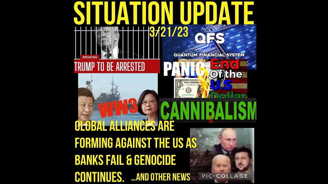 Situation Update 3.21.23 > Trump To Be Arrested