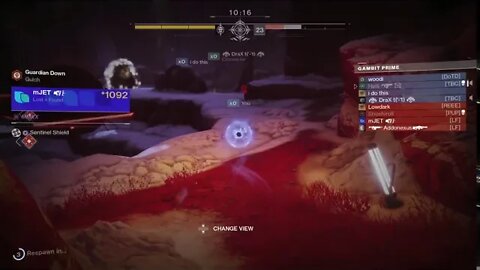 Destiny 2 Gambit Netlimit/Hacker mJET