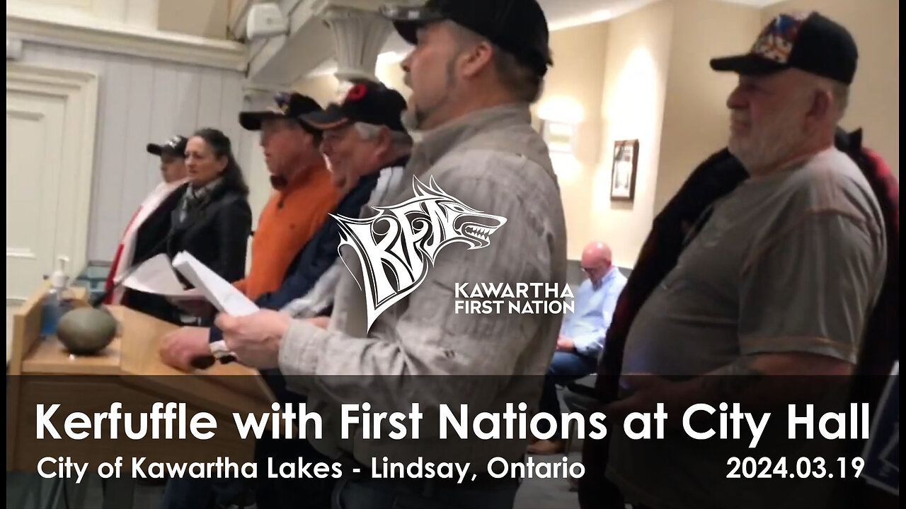 Kerfuffle With First Nations At City Hall -2024.03.19