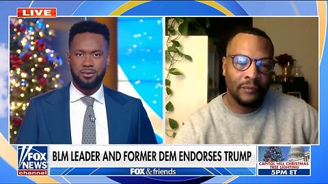 BLM brother Mark Fisher is endorsing Donald J. Trump ahead of the 2024 election.