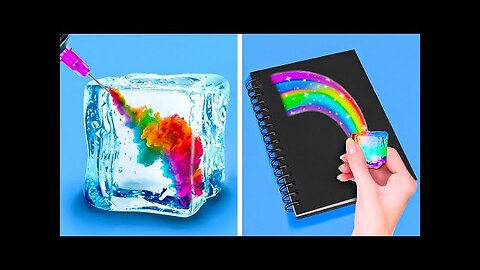 COOL RAINBOW CRAFTS AND EASY ART IDEAS