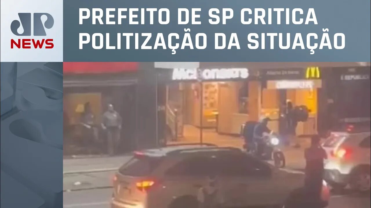 Após ataques ao Bar Brahma e ao McDonald's, Ricardo Nunes promete mais 1.500 PMs no Centro