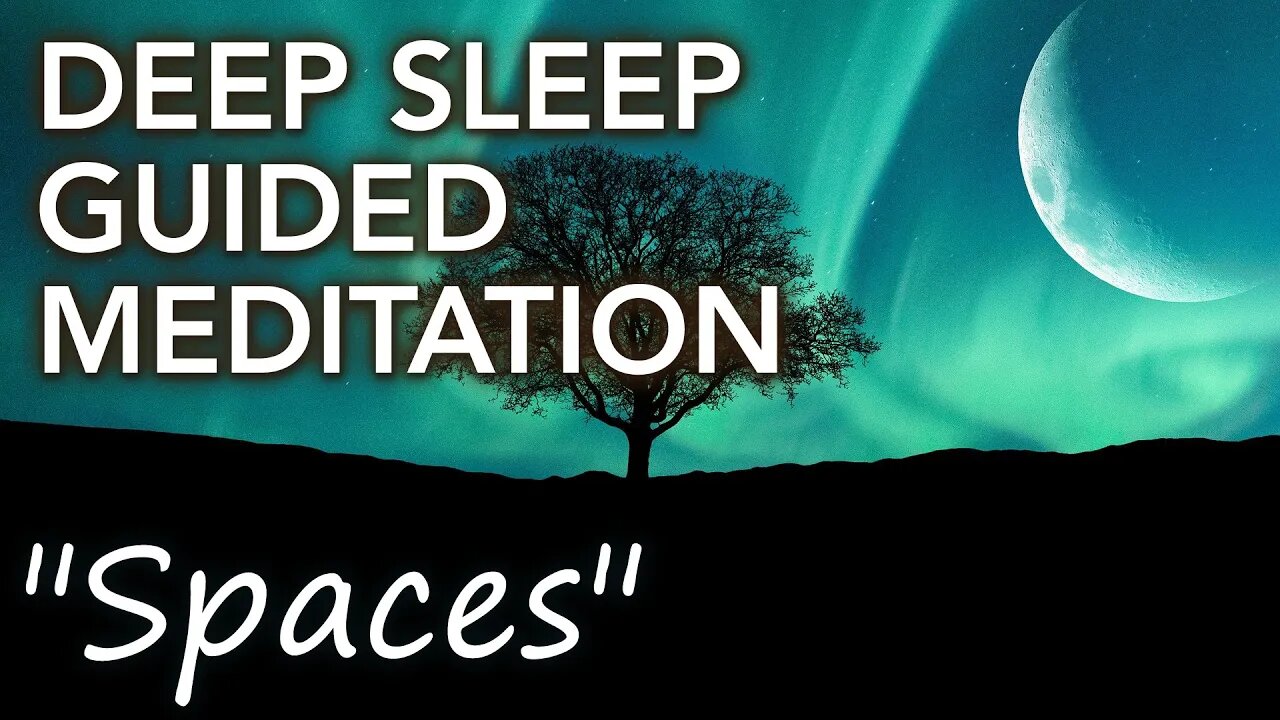 Prepare for a good night's sleep with this deep, body relaxation guided meditation "Spaces"