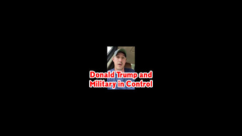 Derek Johnson Reveal Donald Trump and Military in Control