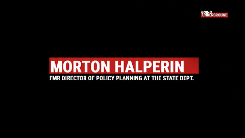 DR MORTON HALPERIN on the Russia-NATO Proxy War in Ukraine