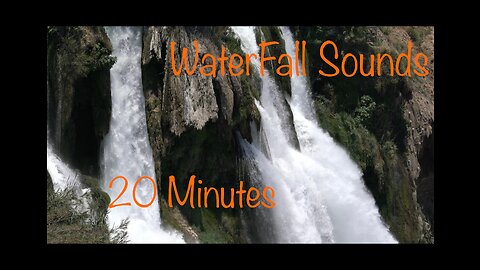 Experience 20 Minutes Of Relaxing Waterfall Sounds Video