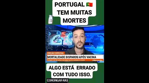 Portugal - mortes disparam após vacinação COVID