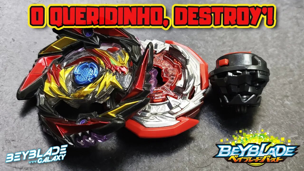 Testando 024 - DEATH DIABOLOS .Ds' 2A contra 3 combos - Beyblade Burst ベイブレードバースト