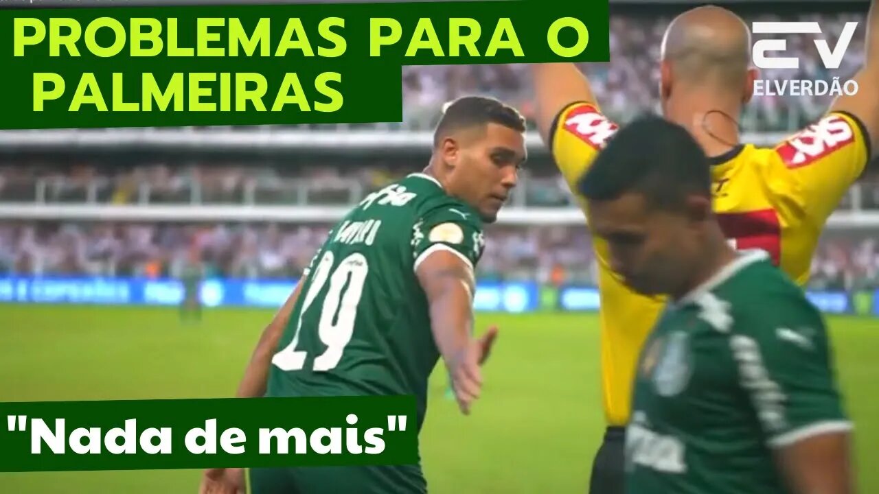 Problemas Para o Palmeiras Dudu comenta substituição, mas nega polêmica: #palmeiras