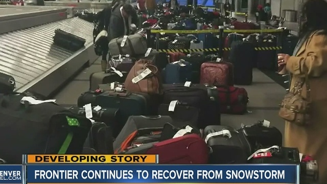 Frontier Airlines says bags on way; pilots union head says airline âfell on its faceâ