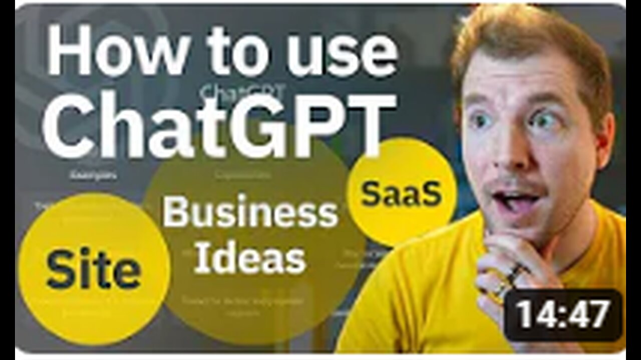 How to use ChatGPT to build Business Ideas, Sites & Personal Projects