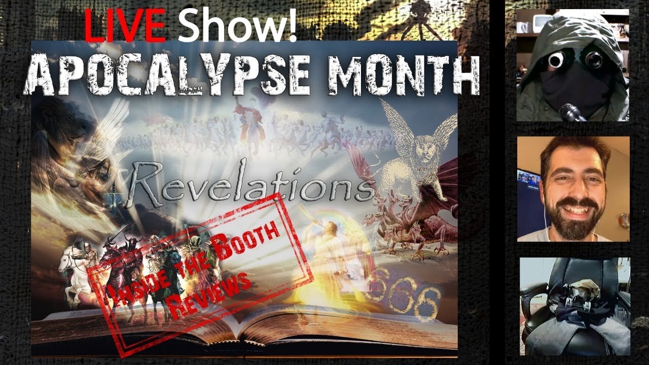 LIVE Talk Show! Apocalypse month! Revelations over view and Chapter 21!