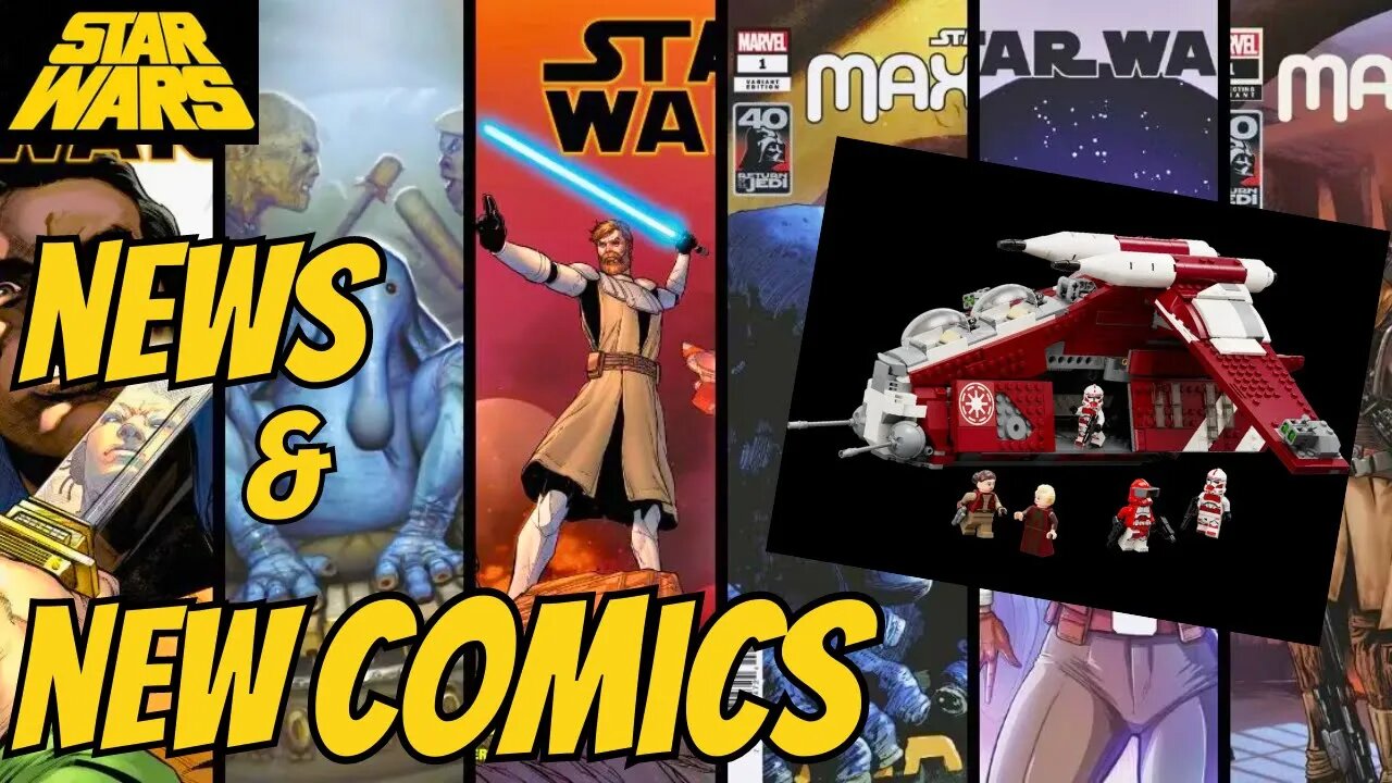 Star Wars News, Collectables, and New comics.