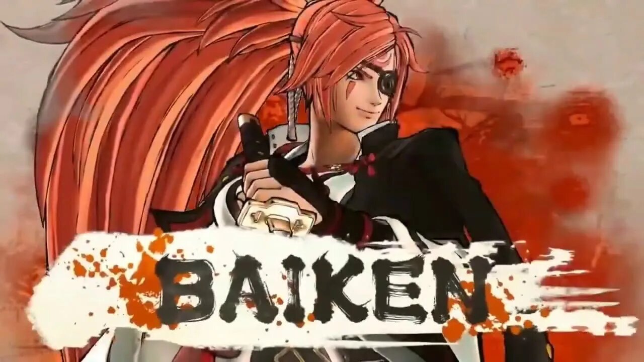 SAMURAI SHODOWN X GUILTYGEAR - Baiken trailer 『サムライ・スピリッツ X ギルティ・ギアストライブ』梅喧 キャラクター参戦 トレーラー