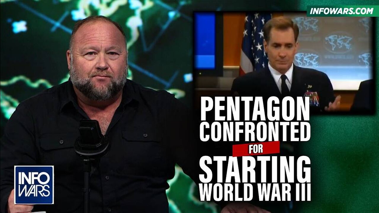 BOMBSHELL VIDEO: AP Confronts Pentagon for Starting Ukraine War