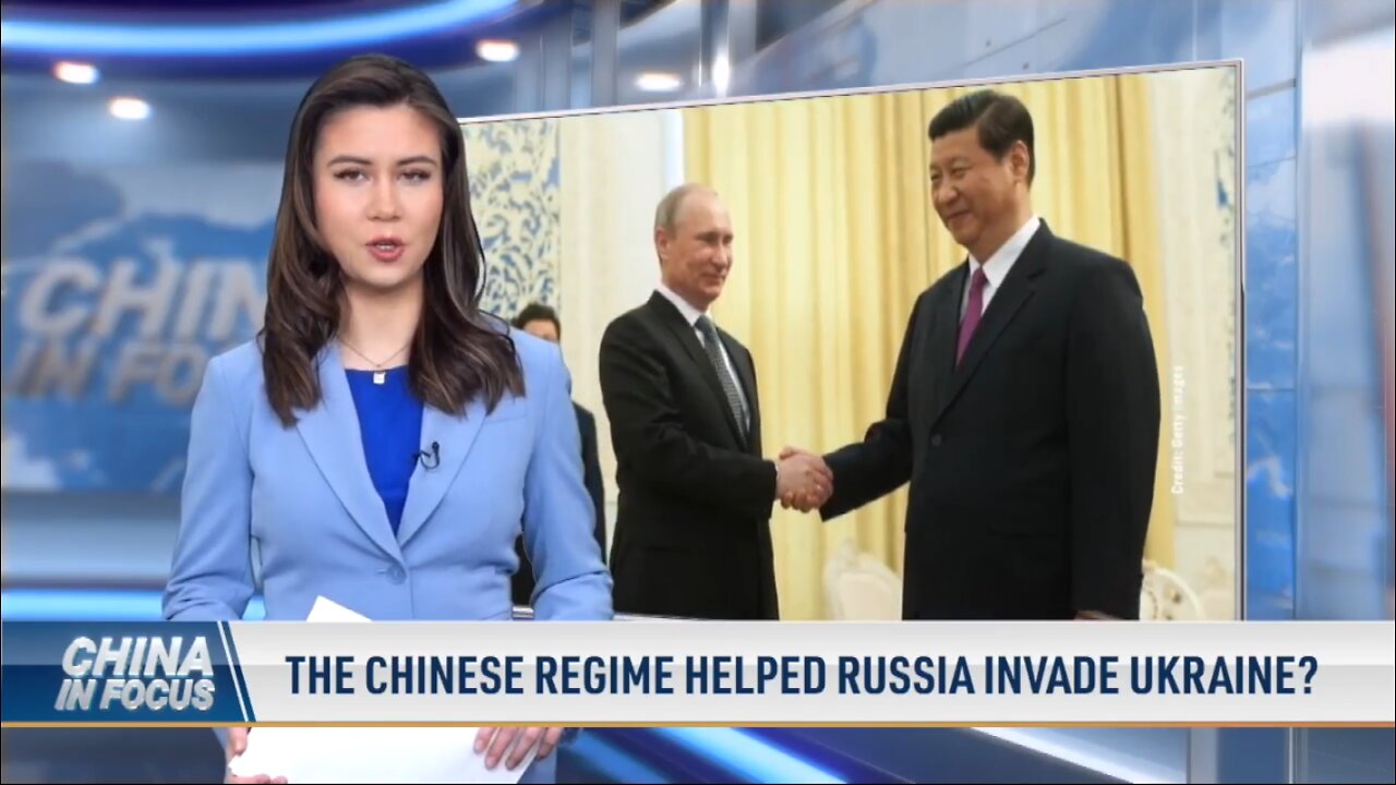 China helped Russia to invade Ukraine