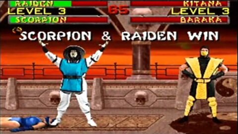 Xmugen Mortal Kombat 2:Tournament On Xbox part 3