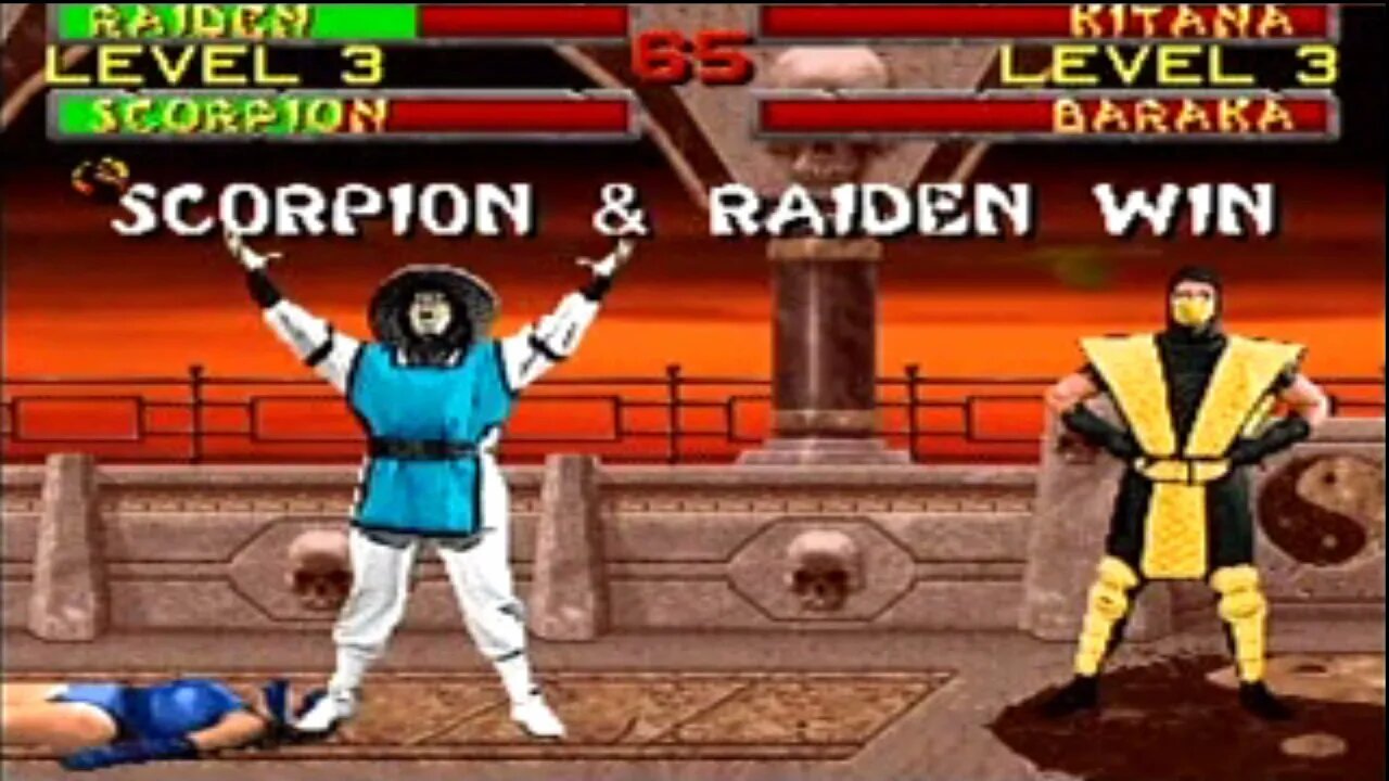 Xmugen Mortal Kombat 2:Tournament On Xbox part 3