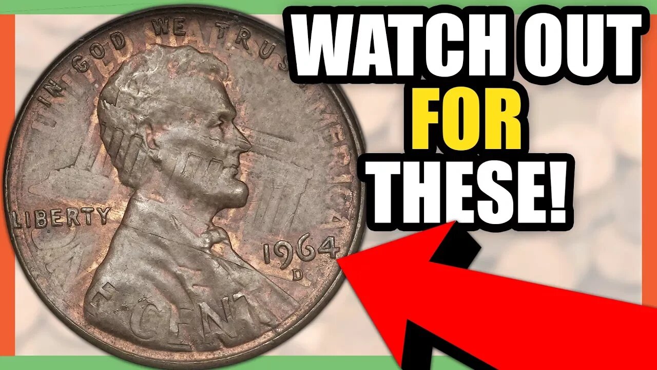 10 LINCOLN CENT PENNY COINS WORTH MONEY - RARE PENNIES WORTH MONEY