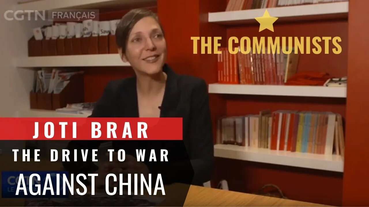 Joti Brar discusses imperialism's drive to war against China on CGTN (French audio - English CC)