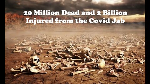 20 million dead and 2 billion injured from covid jab 😧