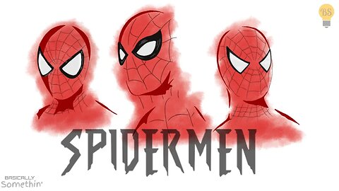 The 3 Spidermen | Digital Artwork #shorts #spidermannowayhome #spiderman #spiderverse #digitalart