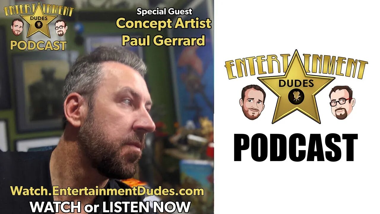 #7 - Interview with Concept Artist Paul Gerrard #IndianaJones