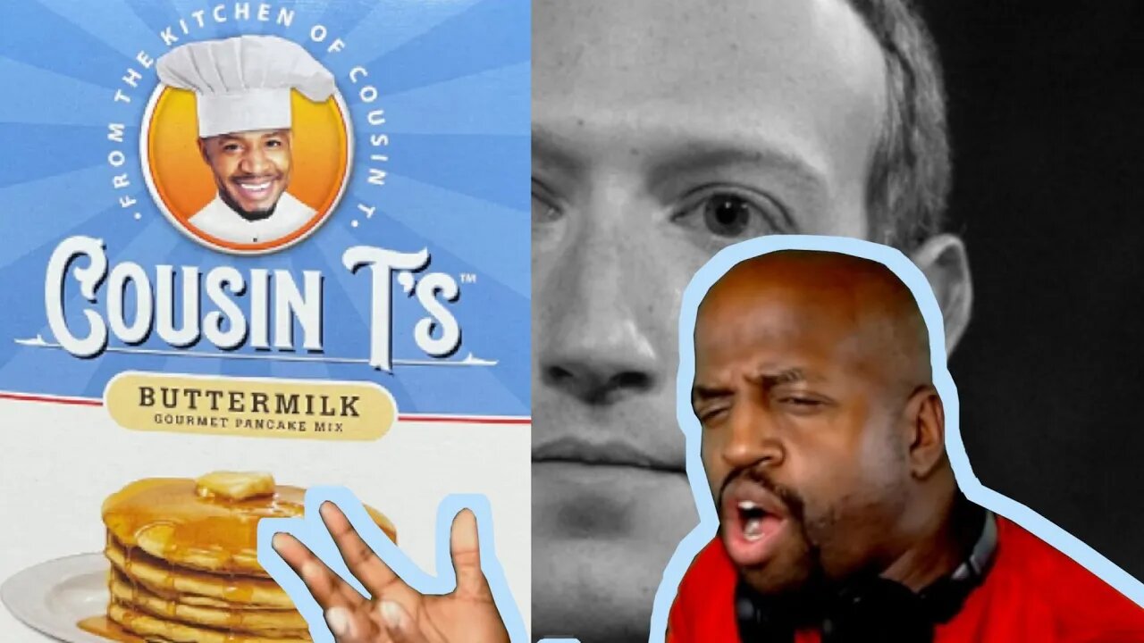 Terrence Williams' OWN Cousin T's PANCAKE BOX picture is labeled by WOKE Facebook as RACIST!!!