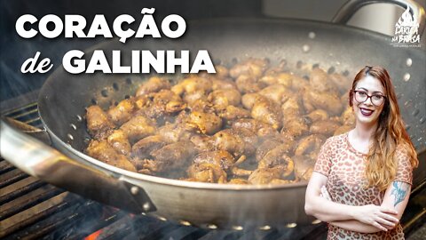 COMO TEMPERAR CORAÇÃO DE GALINHA