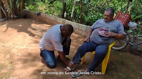 Como fomos recebidos na casa do seu Brás.