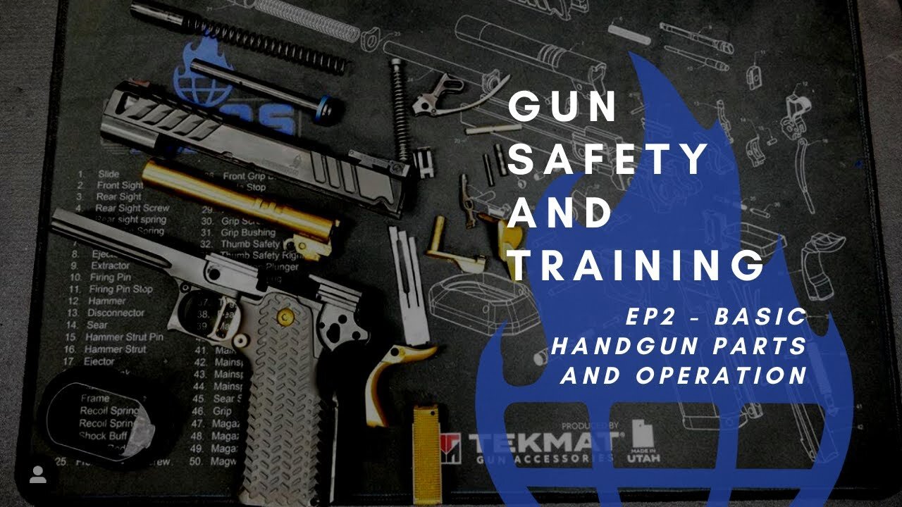 EP2 Basic Pistol Parts and Use, Gun safety for first time handgun owners from firearm professionals