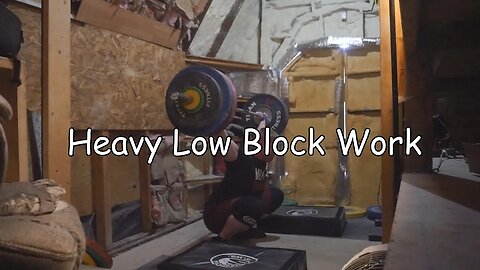 Weightlifting Training - Heavy Low Block Work