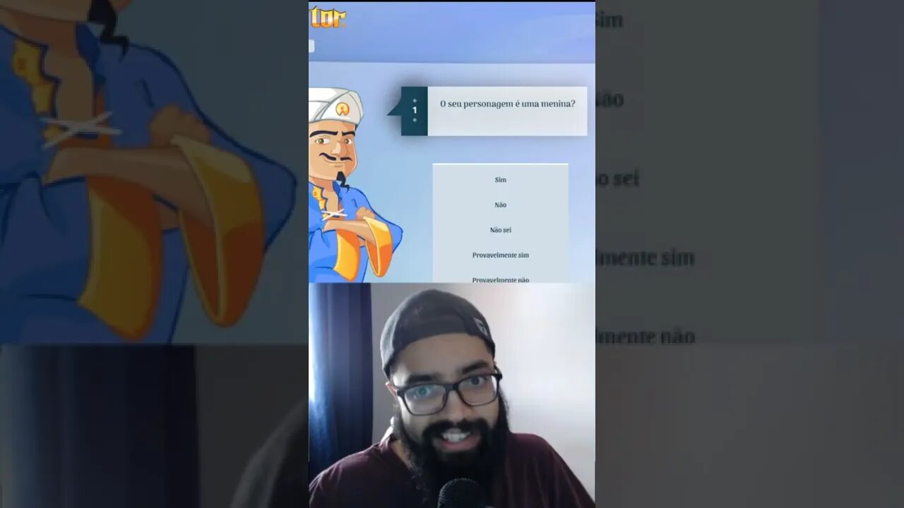 Se o Akinator não ADIVINHAR o Cadu Maverick eu te DOU 100 REAIS NO PIX