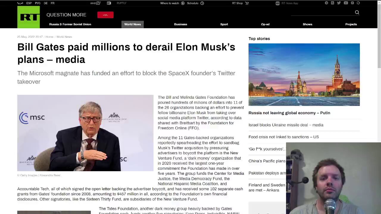 Bill Gates paid millions to derail Elon Musk’s plans