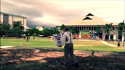 University of Hawaii- Preacher punched
